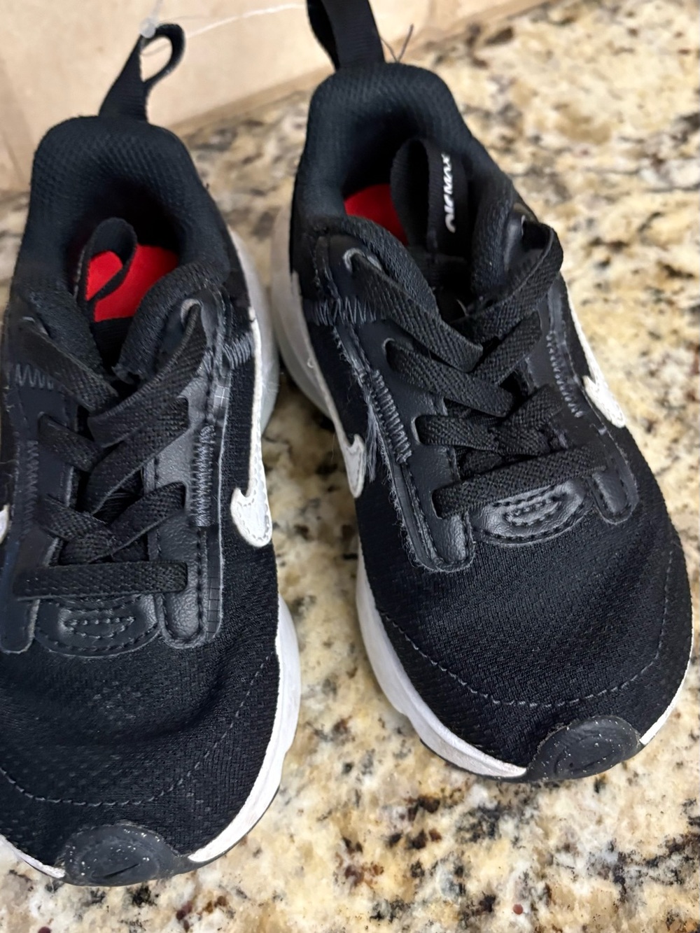 Nike Kids Black and White Lightweight Sneaker